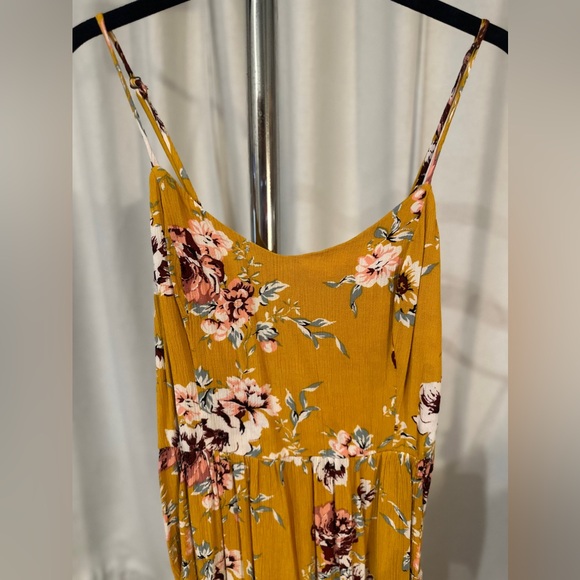 Marigold maxi dress with pockets - Picture 3 of 6